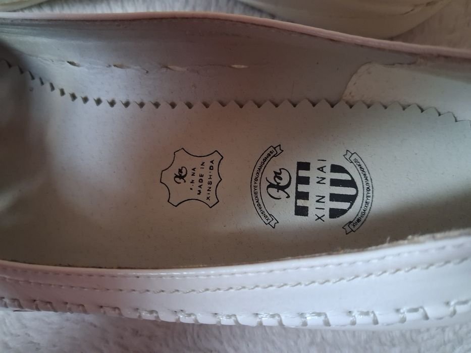 Damen Absatzschuhe Weiß 41