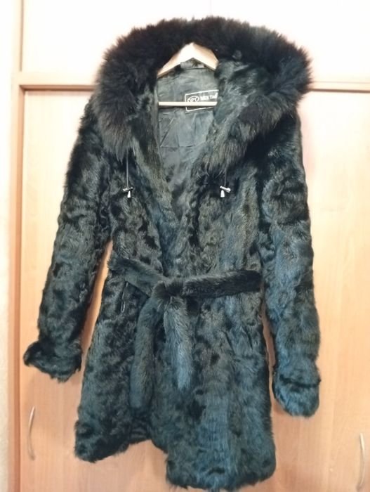 Damen Andere Mantel Schwarz Andere Fell Andere