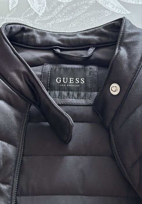 Мужской Guess Куртка Чёрный 36