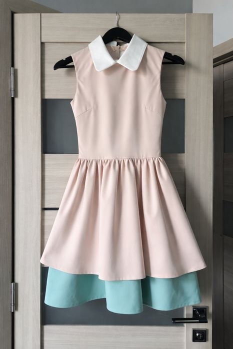 Femme Melissa Fendy Robe Rose Soie 34