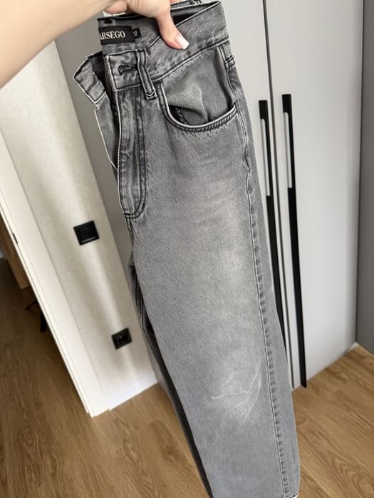 Женские Джинсы Серые 34