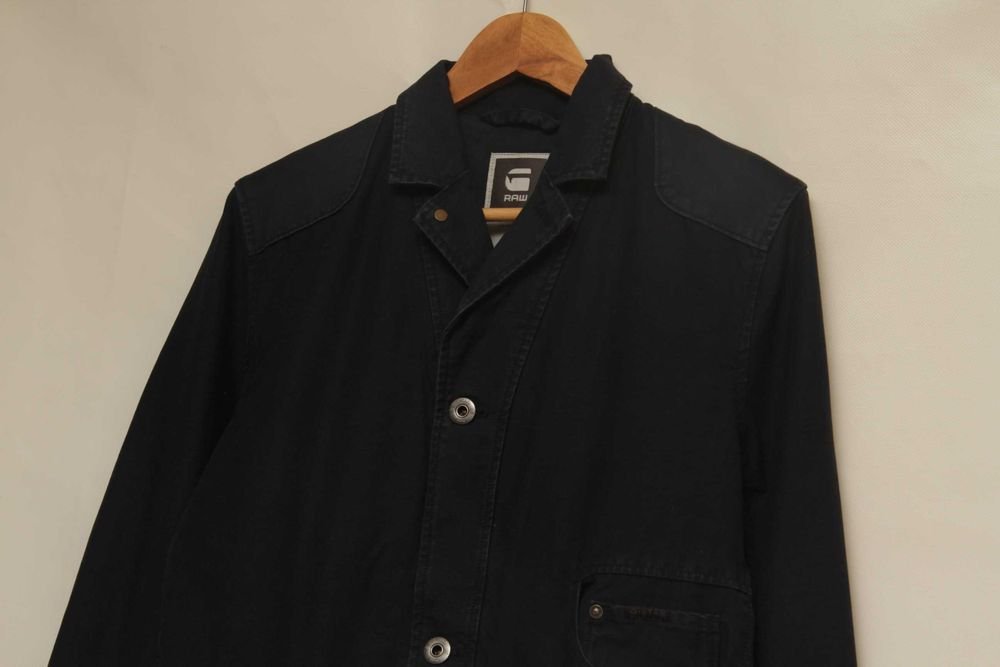 Men G-Star Raw Blazer Navy Cotton 36