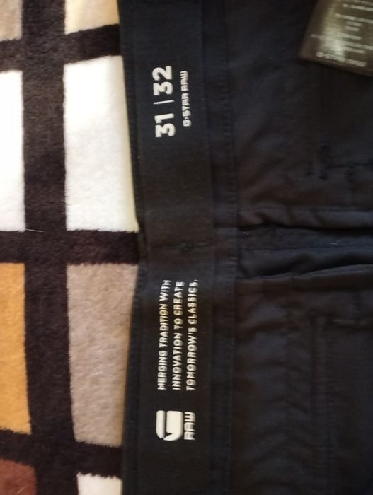 Uomo G-Star RAW Pantaloni Neri 32