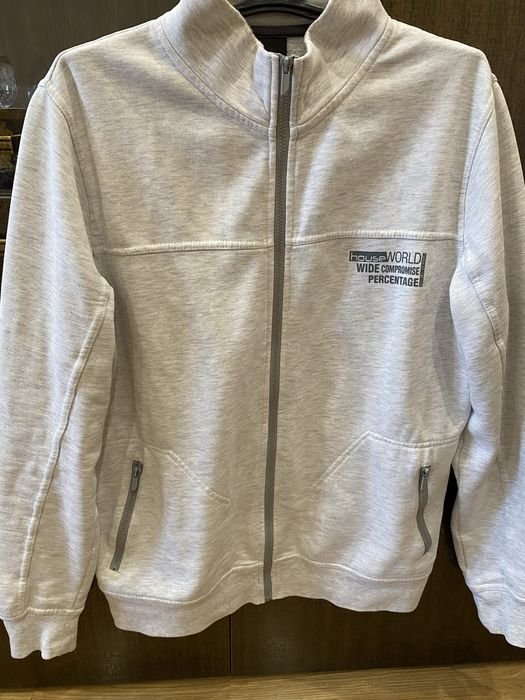 Men Sports Sweater Grey 42