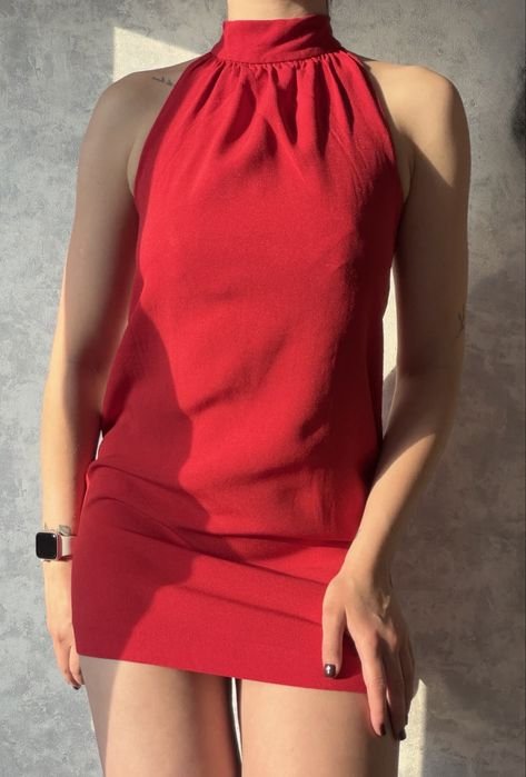 Donna Max Mara Abito Rosso 34