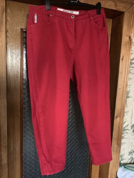 Donna Arizona Jeans Rossi 42