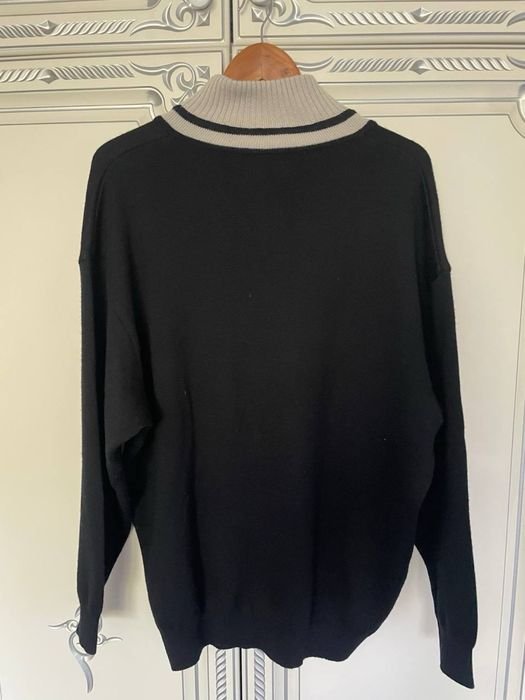 Men Ralph Lauren Sweater Black Wool 40