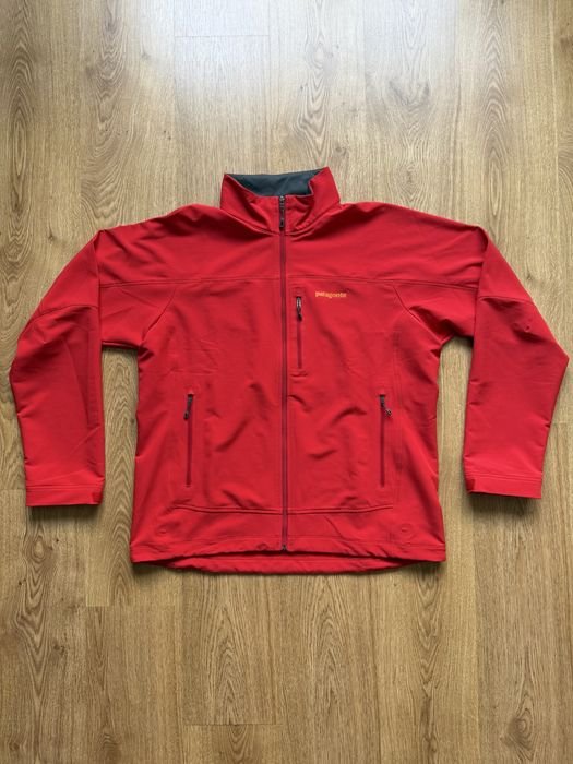 Men Patagonia Windbreaker Red 42