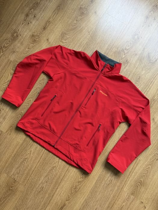 Men Patagonia Windbreaker Red 42