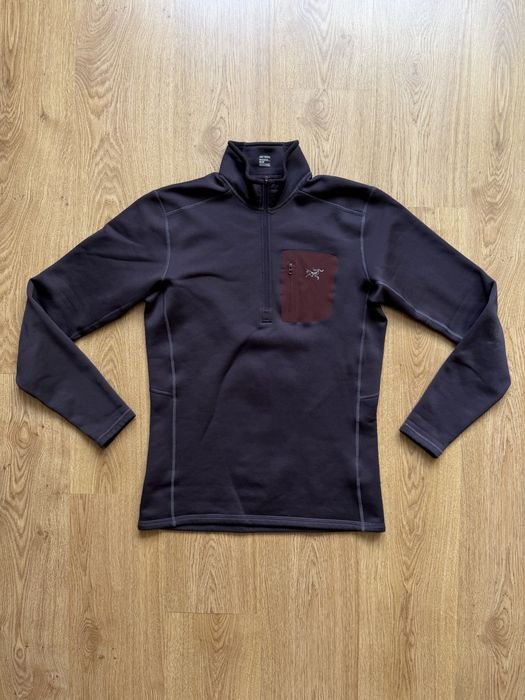 Мужской Arc'teryx Флисовая кофта Фиолетовая 38