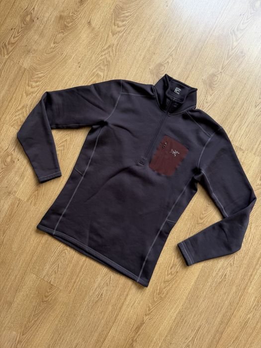 Мужской Arc'teryx Флисовая кофта Фиолетовая 38