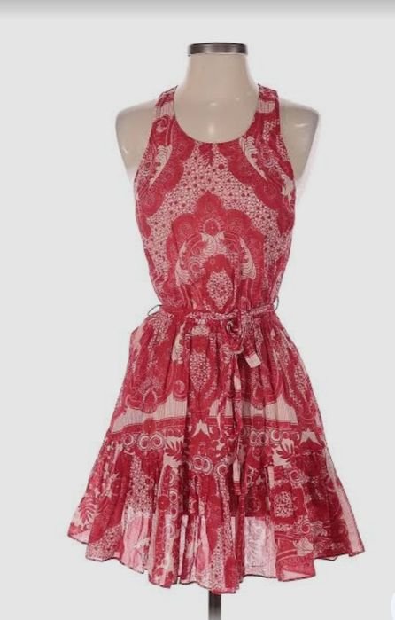 Donna Zimmermann Abito Rosso Cotone 36