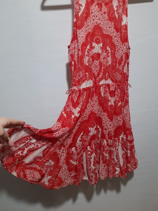 Donna Zimmermann Abito Rosso Cotone 36
