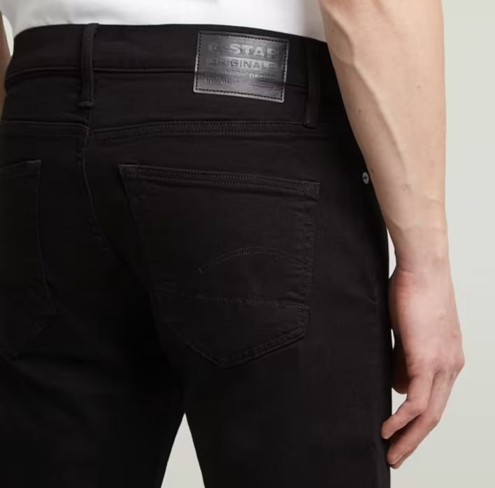 Uomo G-star Raw Jeans Nero Denim One size