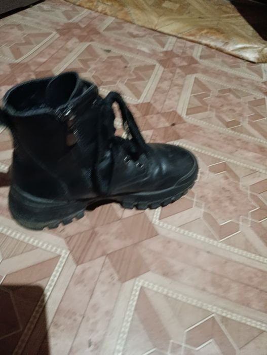 Homme Bottes Noires 36