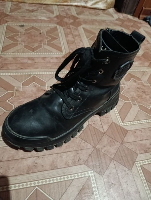 Homme Bottes Noires 36