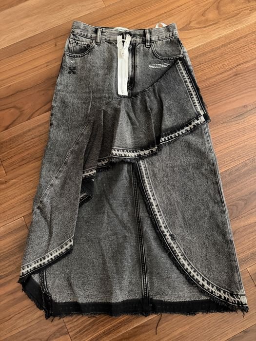 Donna Off White Gonna Bianca 36