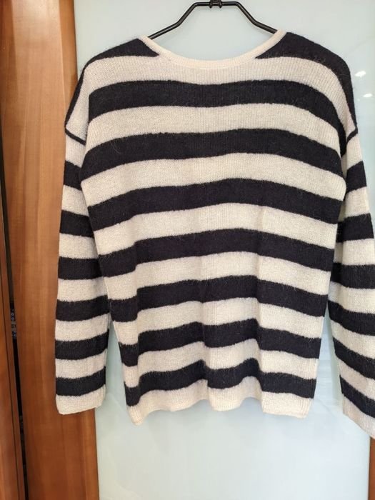 Damen Sezane Pullover Marineblau Wolle 36