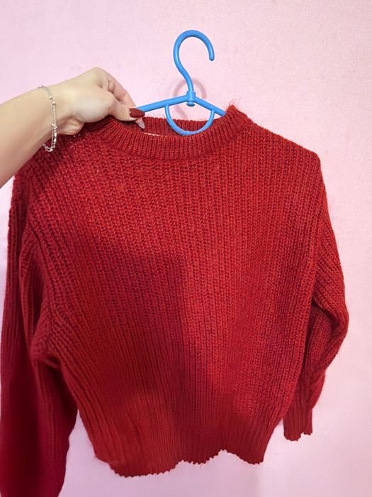 Donna Maglione Rosso 36