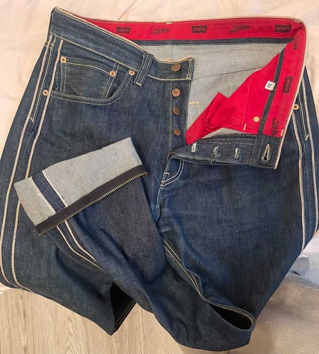 Men Levi's Jeans Navy Denim 32