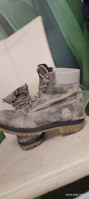 Uomo Timberland Stivali Pelle 42