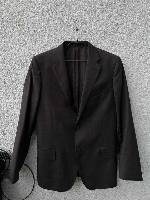 Homme Valentino Roma Blazer Marron Laine 40