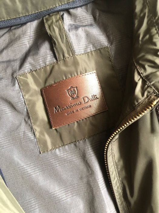 Homme Massimo Dutti Coupe-Vent Vert 40