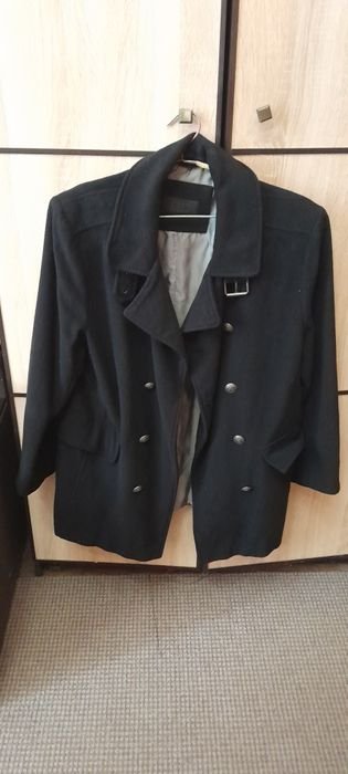 Homme Manteau Noir  