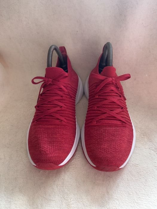 Женские Skechers Слипоны Красные Ткань 38