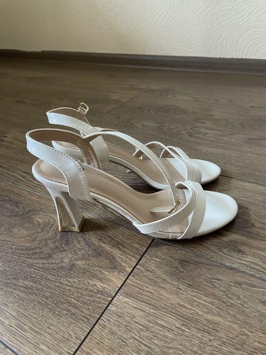 Frauen Absatzschuhe Weiß 38