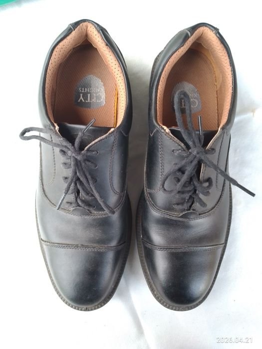 Herren Absätze Schwarz 44