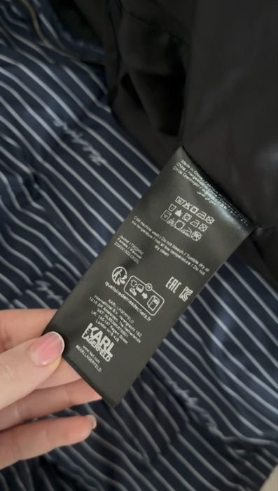 Men Karl Lagerfeld Jacket Navy 36