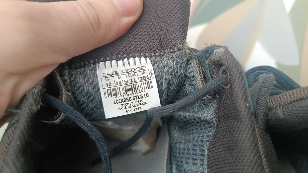 Мужской Salomon Ботинки Серый Натуральная кожа 44