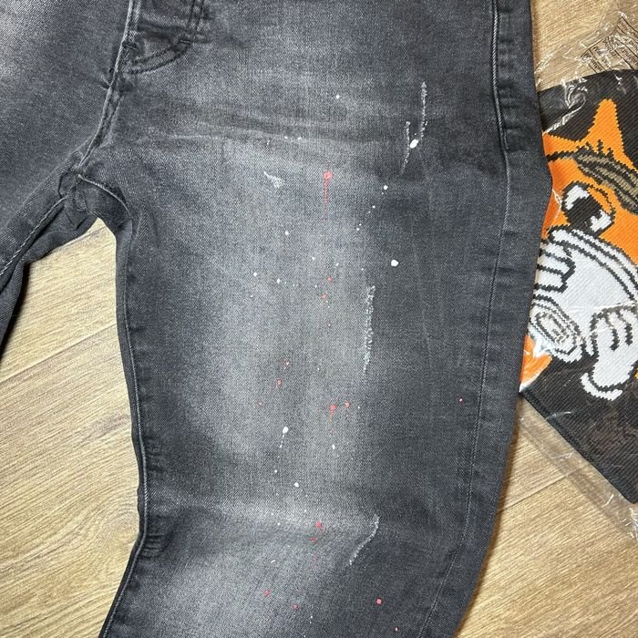 Men Dsquared2 Jeans Black Cotton 28