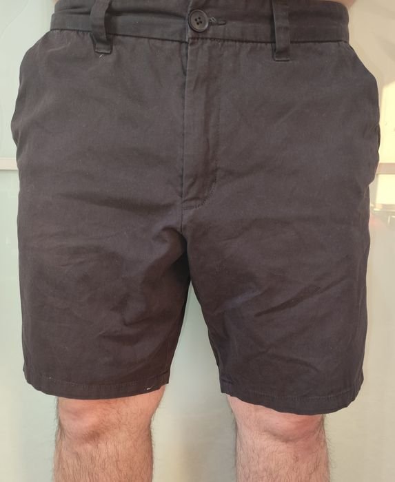 Men French Connection Shorts Navy Cotton 36-38