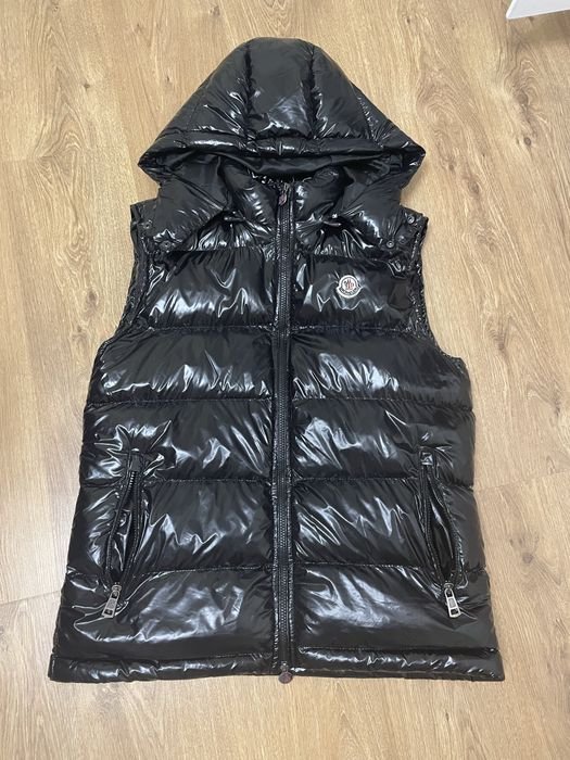 Men Moncler Vest Black 38