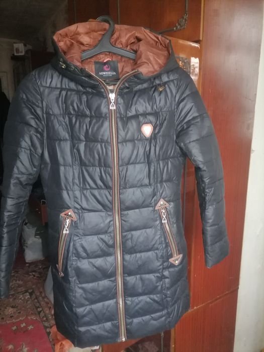 Женское Пальто Чёрное 40