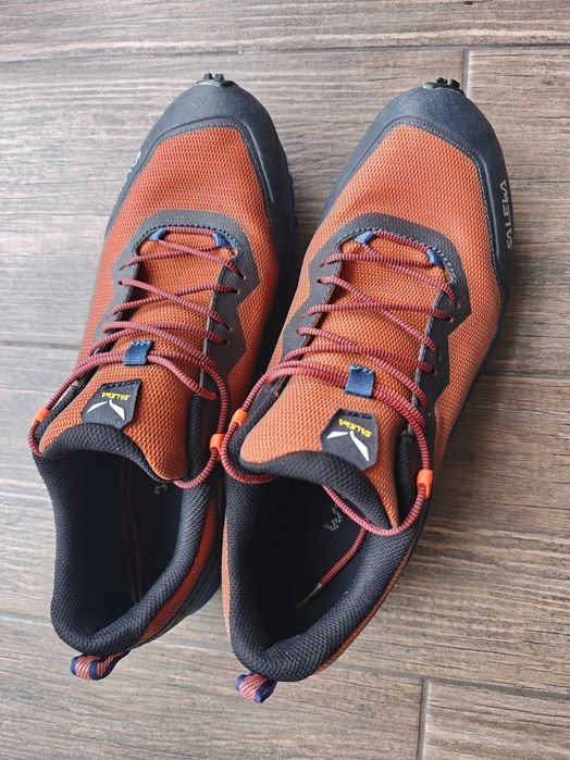 Men Salewa Boots Orange Mesh 43