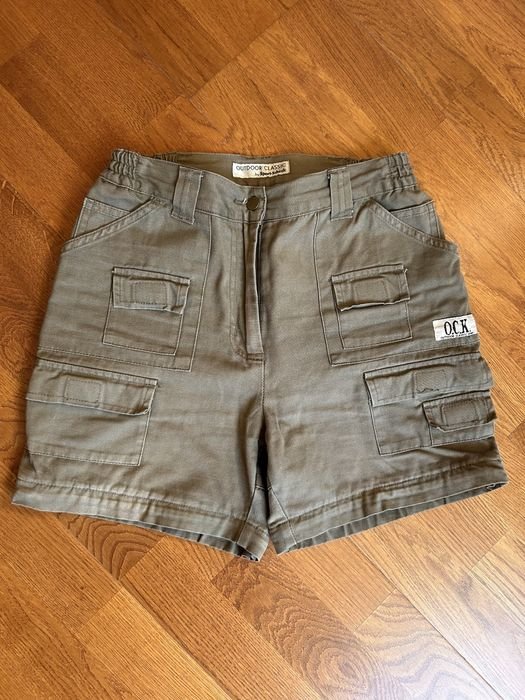 Женские Карго Штаны Хаки Хлопок 36