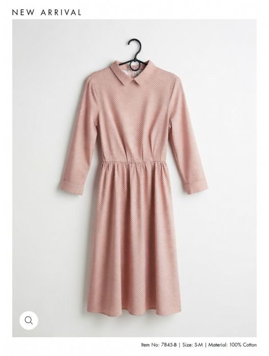 Женская Сукня Розовая Бавовна 36