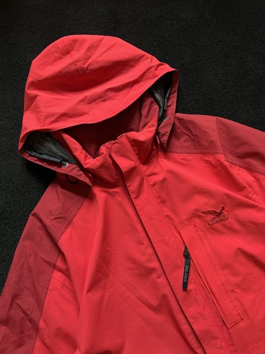 Men Salewa Jacket Red Gore-Tex 40