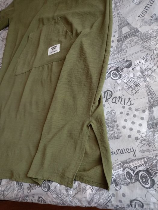 Women Dress Khaki Knit One size