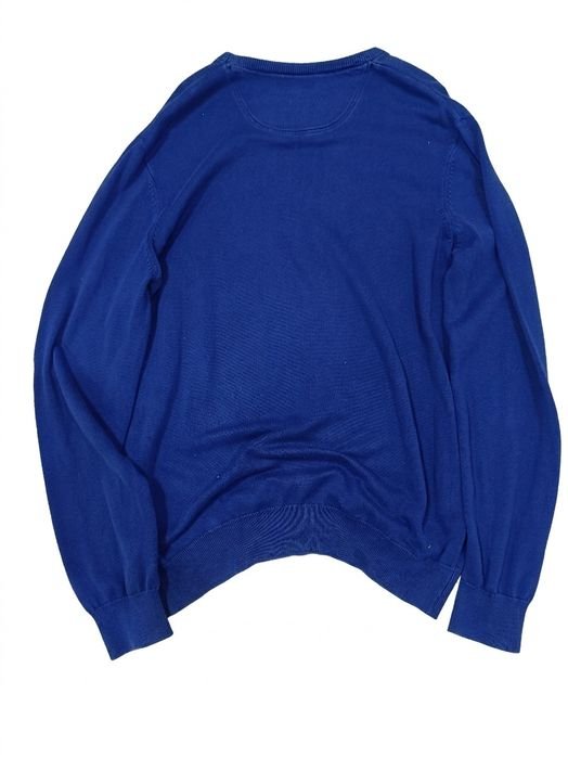 Men Lacoste Sweater Navy Cotton 40