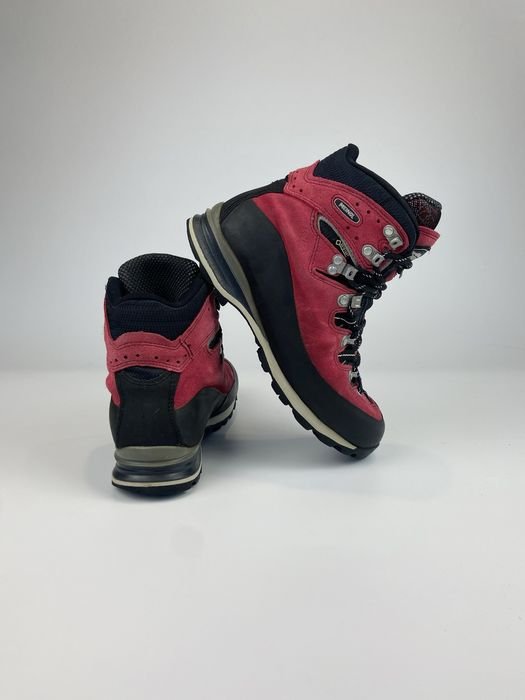 Uomo Meindl Stivali Rossi Camoscio 41