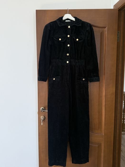 Women Sandro Jumpsuit Black 38