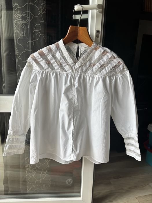 Women Sandro Shirt White 34