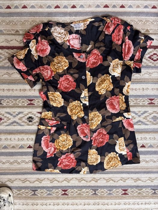 Femme Max Mara Costume Imprimé Floral 42