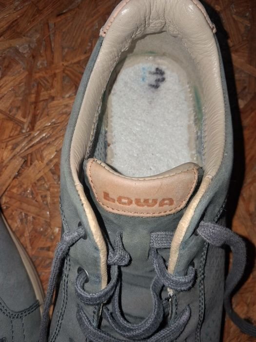 Women Loafers Grey Nubuck 37.5
