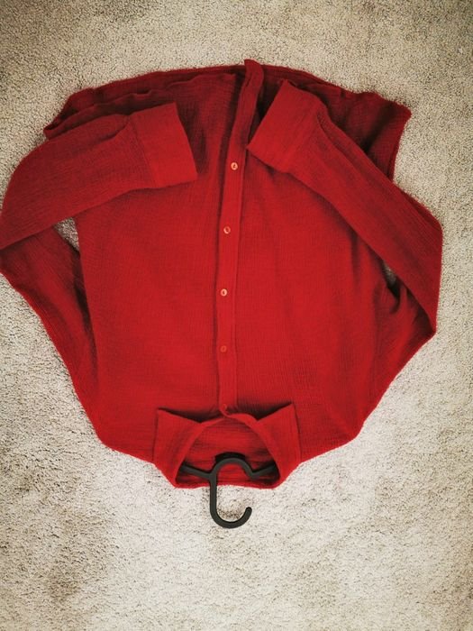 Homme Massimo Dutti Chemise Bourgogne 34