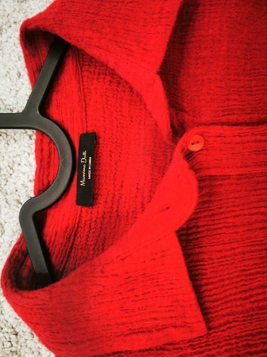 Homme Massimo Dutti Chemise Bourgogne 34